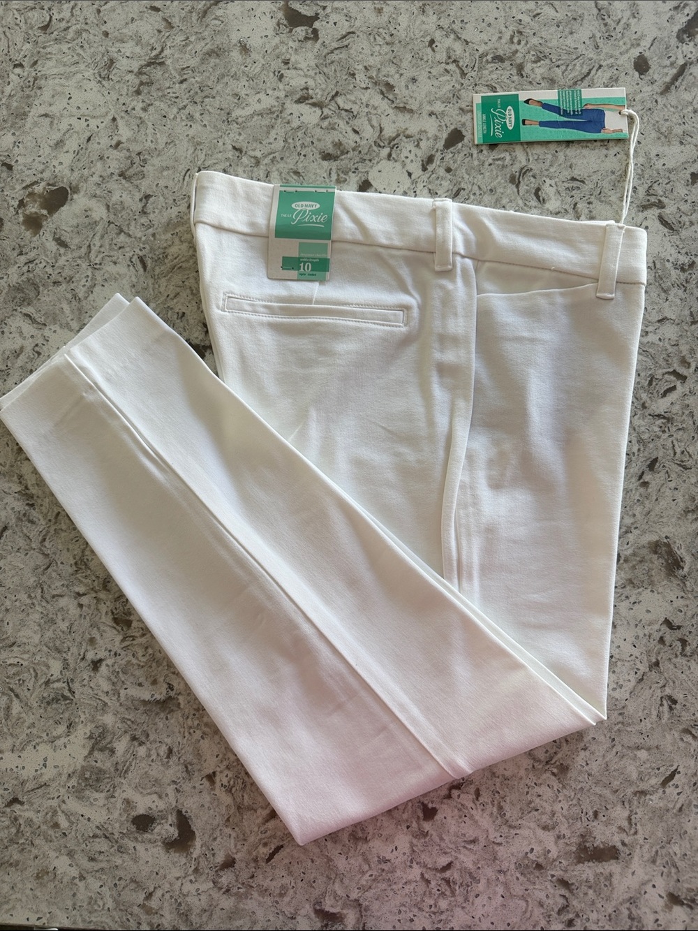 NWT Old Navy Pixie White Skinny Women's Pants